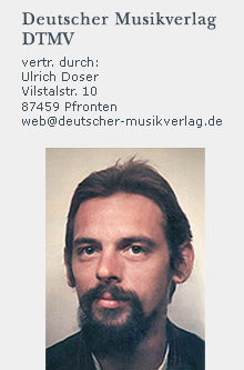 Musikservice beim Musikverlag als Ansprechpartner.